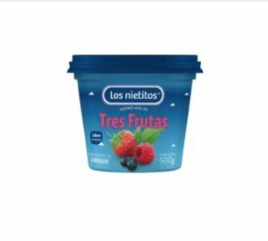 Los Nietitos Mermelada de Tres Frutas / 500g