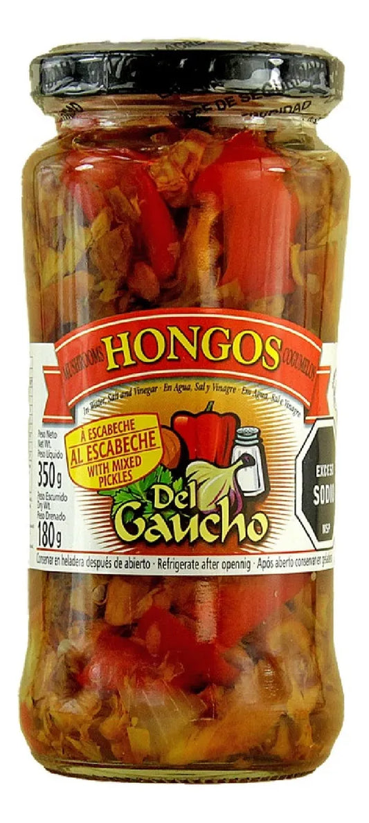 DEL GAUCHO - Hongos al escabeche 350g