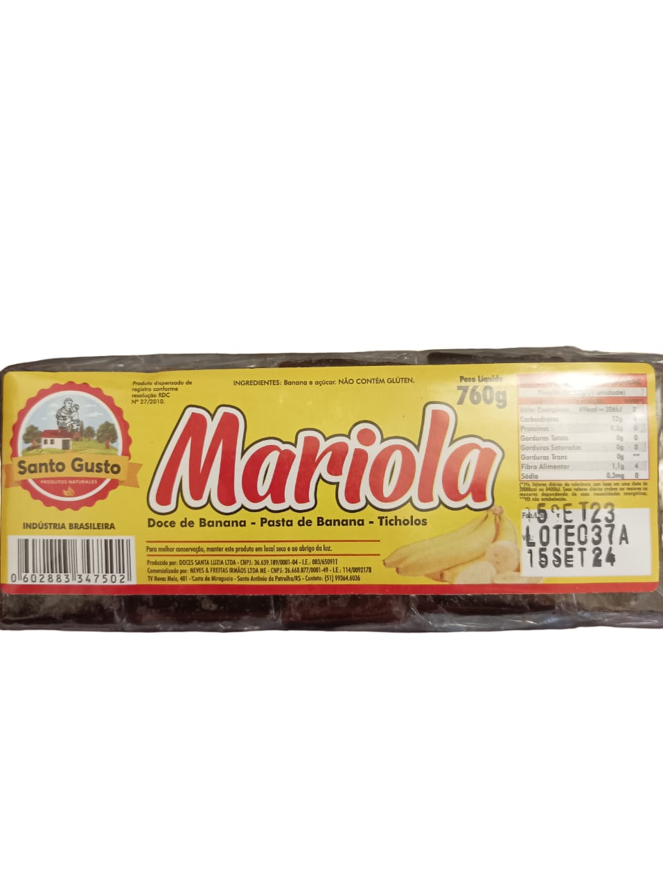 Mariola Ticholos / 750g (Pack of 50)