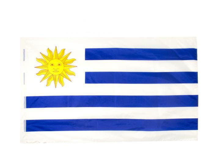Bandera tejida Uruguay 150x90