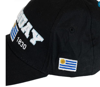 Gorro Uruguay negro