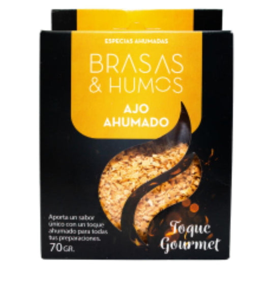 Ajo Ahumado Brasas y Humos