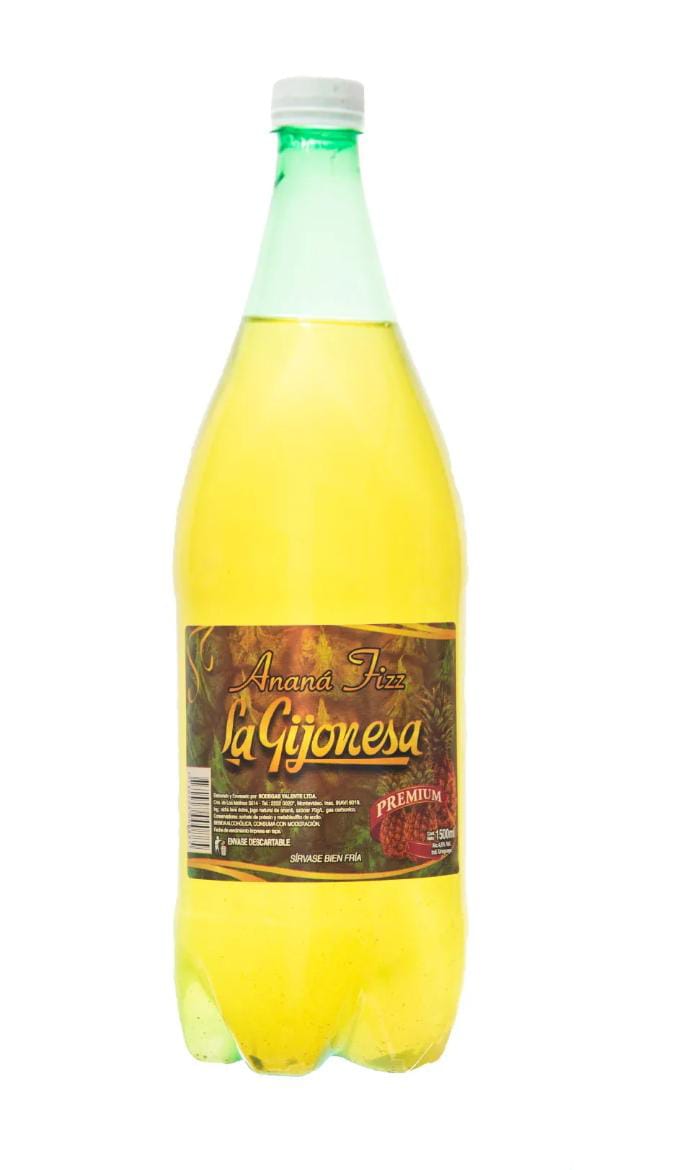 Ananá fizz La Gijonesa 1,5 LTS.