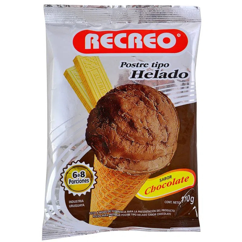 RECREO - Helado de chocolate 100g
