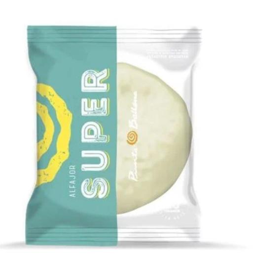 Alfajor Super Punta Ballena chocolate blanco