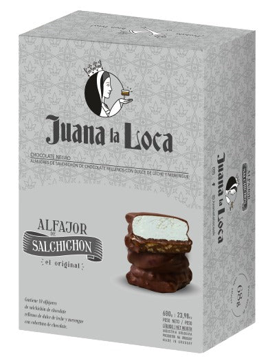 Juana La Loca - Alfajor de salchichón con merengue