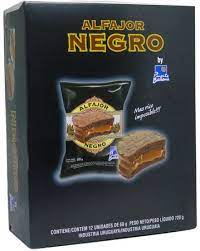 Punta Ballena Alfajor Negro / 60g (Pack of 12)