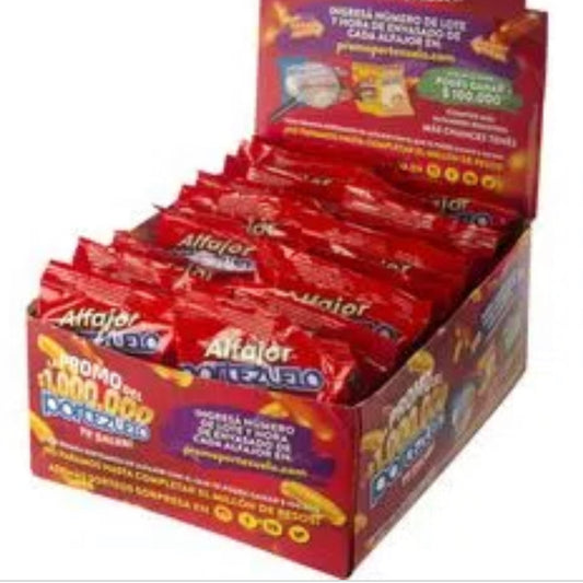 PORTEZUELO - Alfajores de chocolate X18 unidades