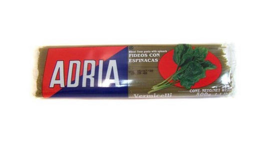 Adria Vermicelli con Espinaca / 500g