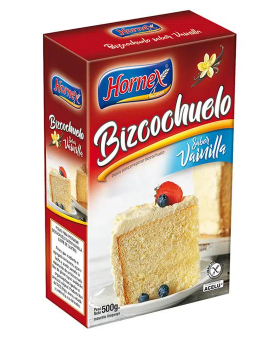 HORNEX - Bizcochuelo de vainilla 500 gr