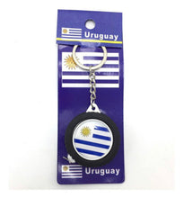 Cargar imagen en el visor de la galería, SOUVENIRS - Llavero de Uruguay Rueda
