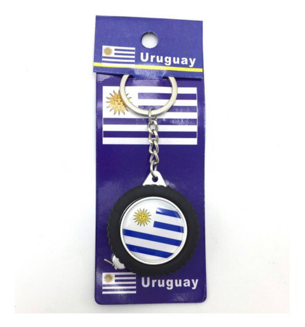 SOUVENIRS - Llavero de Uruguay Rueda