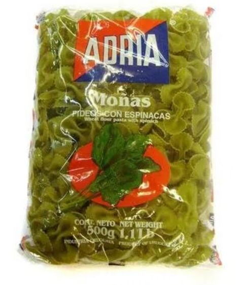 Adria moñas de espinaca 500 gr