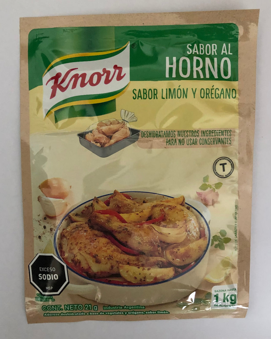 KNORR - Sabor al horno Limón y Orégano 21g