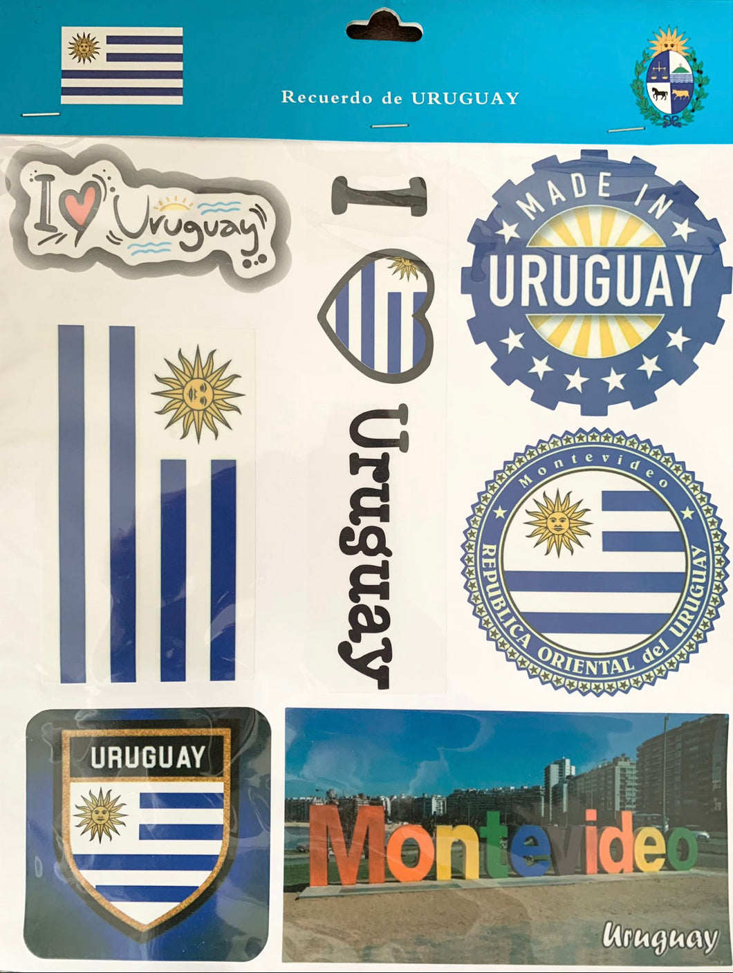 SOUVENIRS - pegotines de Uruguay