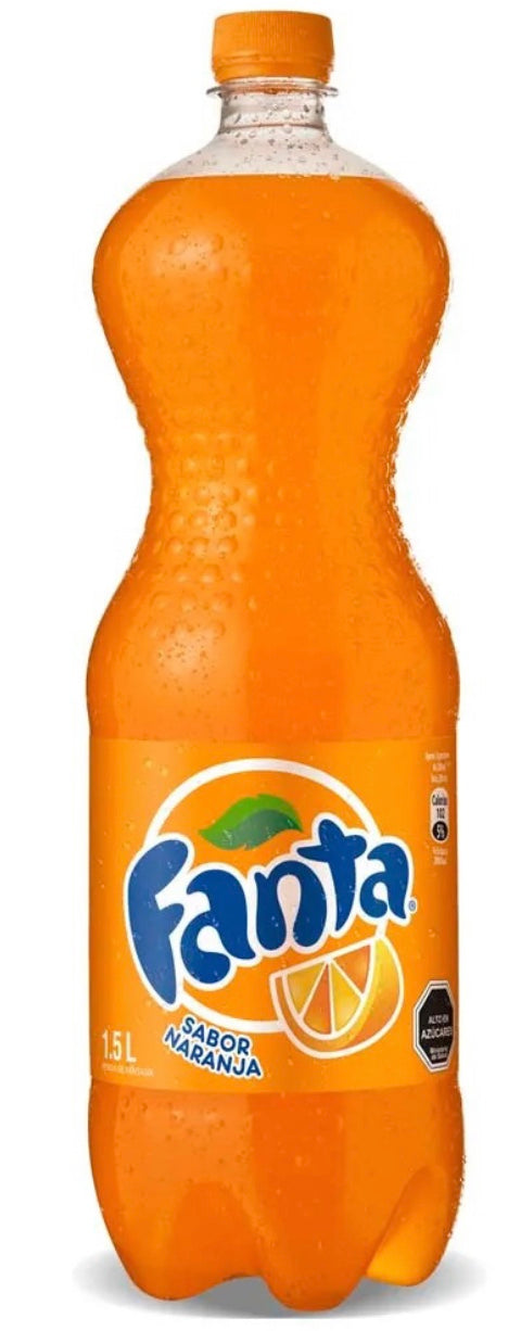 Lake Market - Pack 6x Bebida Fanta naranja 1,5 litros