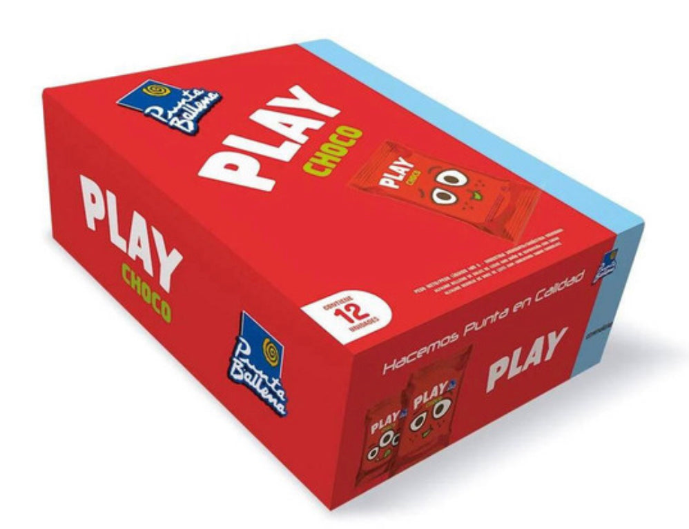 PUNTA BALLENA - Alfajor play chocolate x 12 unidades