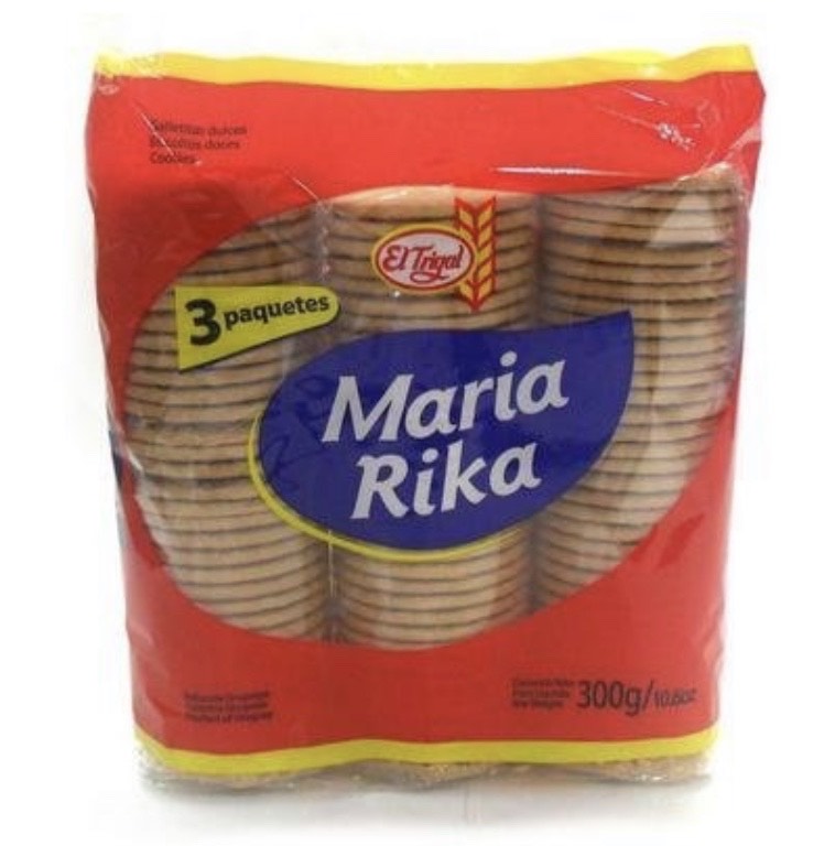 Maria Rika's El Trigal Galletas Maria Rika / 300g (Pack of 3) – charruashop
