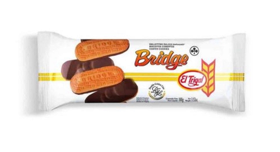 El Trigal Bridge Bañadas en Chocolate / 100g