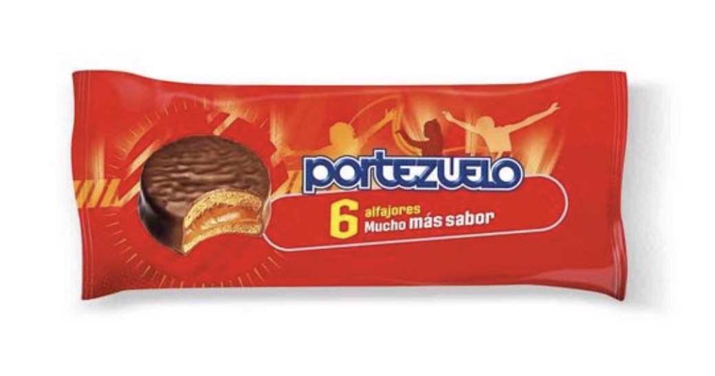 Portezuelo Alfajor de Chocolate / 240g (Pack of 6)