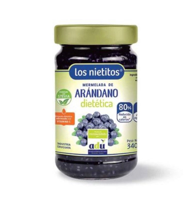 Los Nietitos Mermelada de Arandanos Dietética / 340g