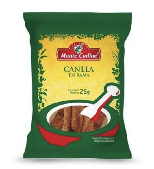 Monte Cudine Canela en Rama / 25g