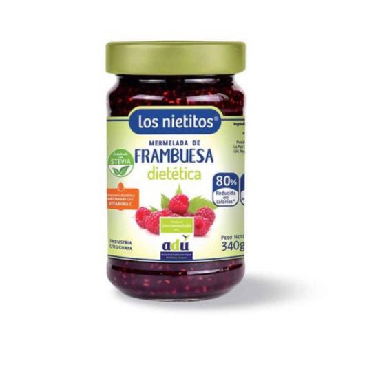 Los Nietitos Mermelada de Frambuesa Light / 340g