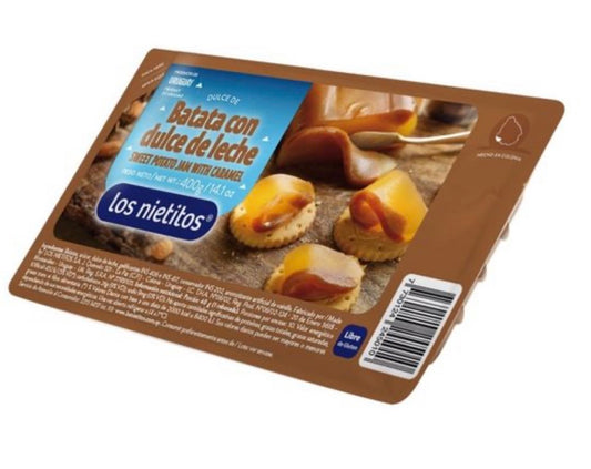 Los Nietitos Dulce de Batata con Dulce de Leche / 400g