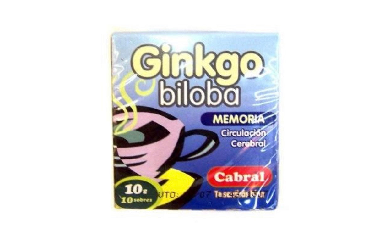 CABRAL - Te Ginkgo Biloba X 10