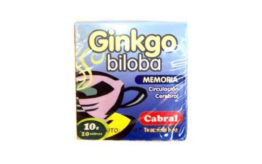 CABRAL - Te Ginkgo Biloba X 10