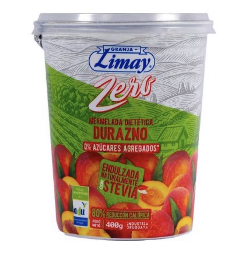 Granja Limay Mermelada de Durazno Dietética / 400g