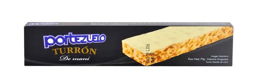 PORTEZUELO - Turrón de Mani 70g