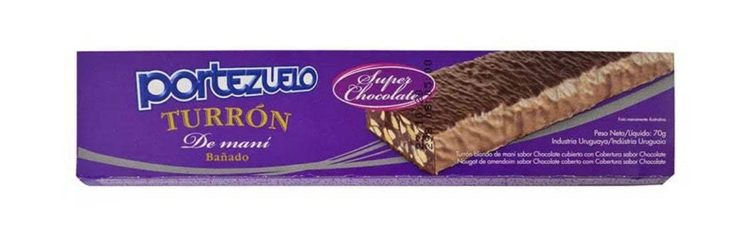 PORTEZUELO - Turrón super Chocolate 70g
