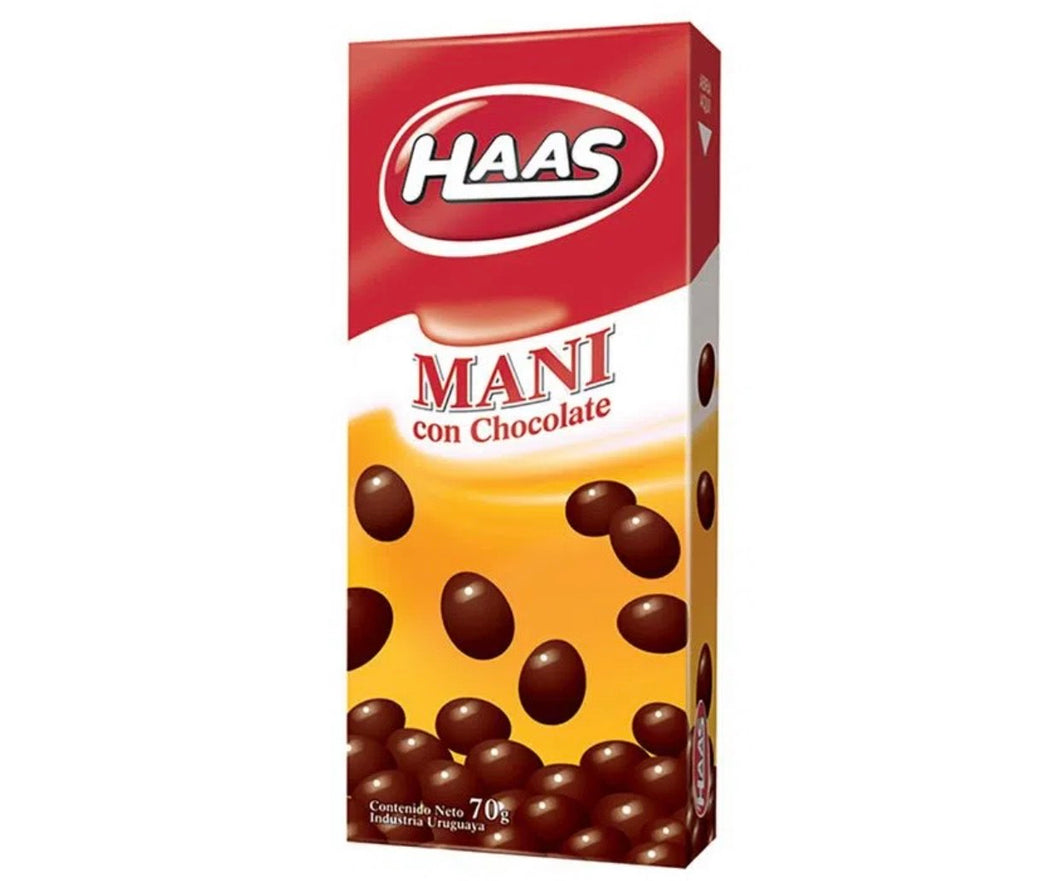 HAAS - Maní con Chocolate 70g