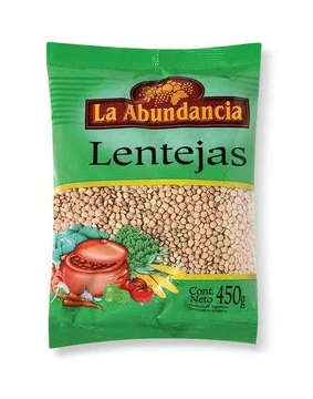 LA ABUNDANCIA - Lentejas 450g