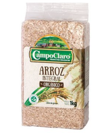 CAMPO CLARO - Arroz orgánico 1 Kg