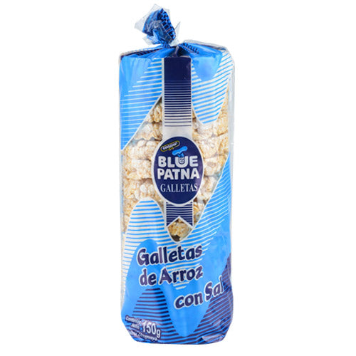 Blue patna Galletas de Arroz con Sal / 150g