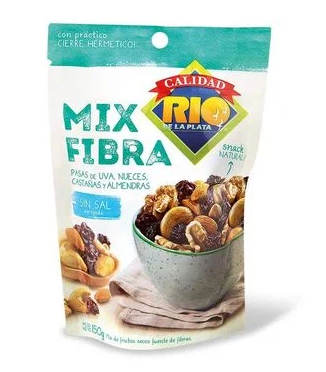 RÍO DE LA PLATA - Mix fibras sin sal 150g