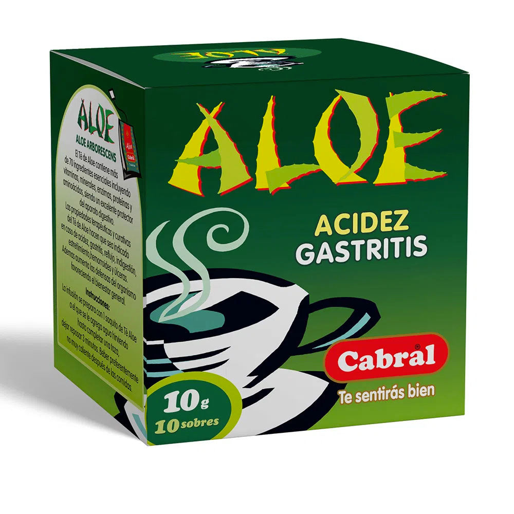 Cabral Te Aloe (10 Saquitos / Pack of 10)